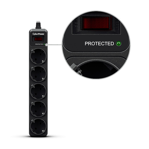 Zdjęcie produktu: CyberPower Listwa 1.8m 5xFR B0520SC0-FR
