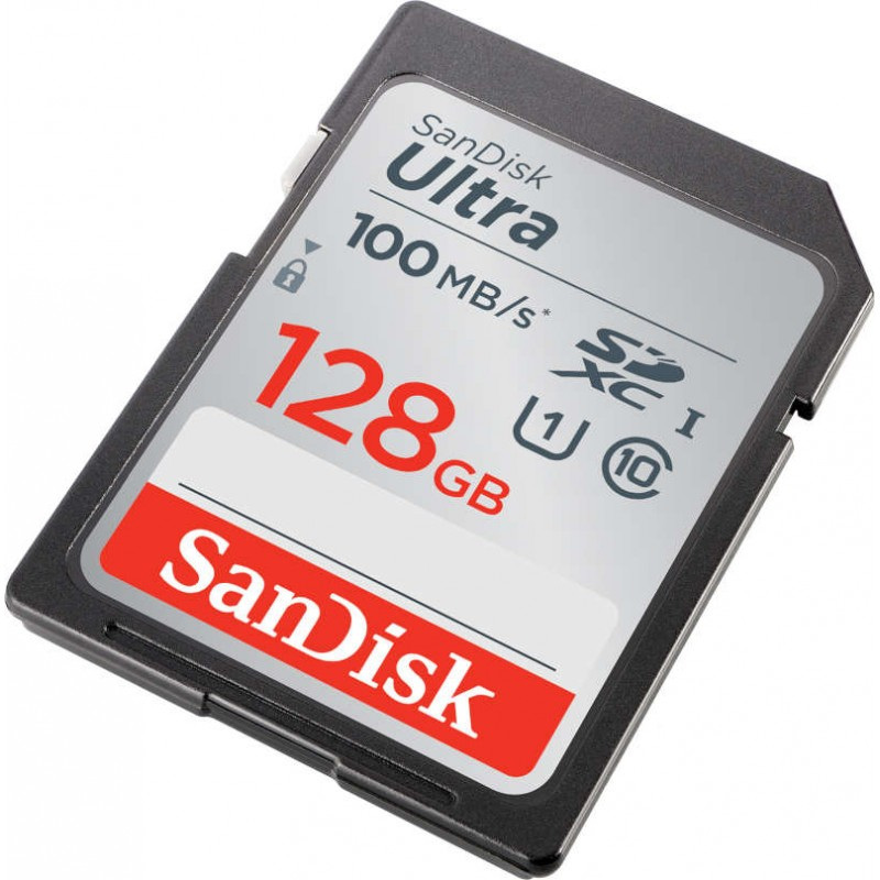 Karta SanDisk Ultra SDXC 128GB 100MB/s UHS-I Class 10 (SDSDUNR-128G-GN6IN)