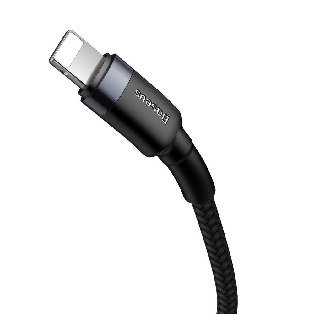 Kabel przewód USB Typ-C - Lightning / iPhone 100cm Baseus Cafule z obsługą szybkiego ładowania 18W PD (CATLKLF-G1)