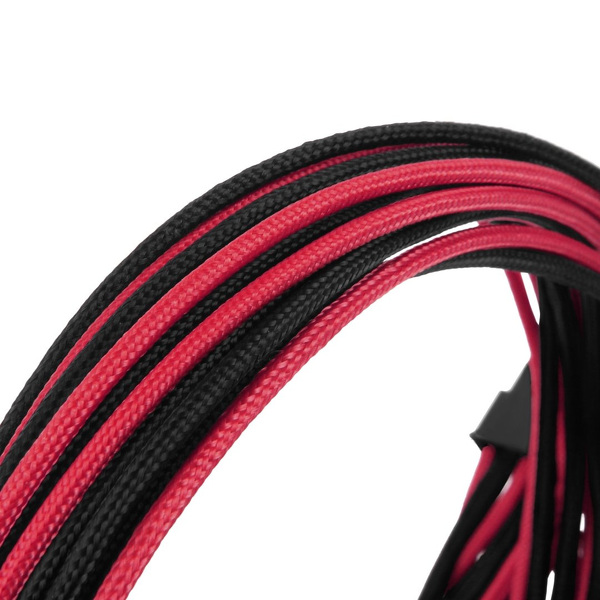 Zdjęcie produktu: CableMod C-Series AXi, HXi, TX/CX/CS-M, RM ModFlex Essentials C, czarno-czerwony