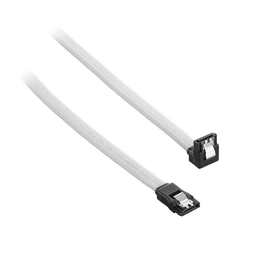CableMod ModMesh Right Angle SATA 3 Przewód 30cm biały CableMod ModMesh Right Angle SATA 3 Przewód 30cm biały