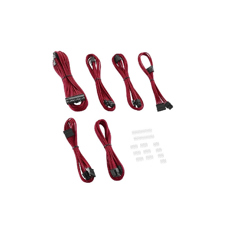 CableMod C-Series AXi, HXi, TX/CX/CS-M, RM ModFlex Essentials C, czerwony