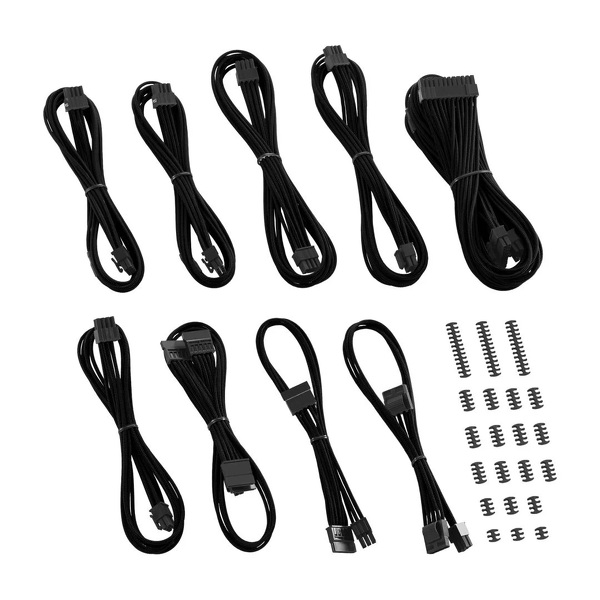 Zdjęcie produktu: CableMod Classic ModMesh C-Series Zestaw przewodów Corsair AXi, HXi, R, czarny