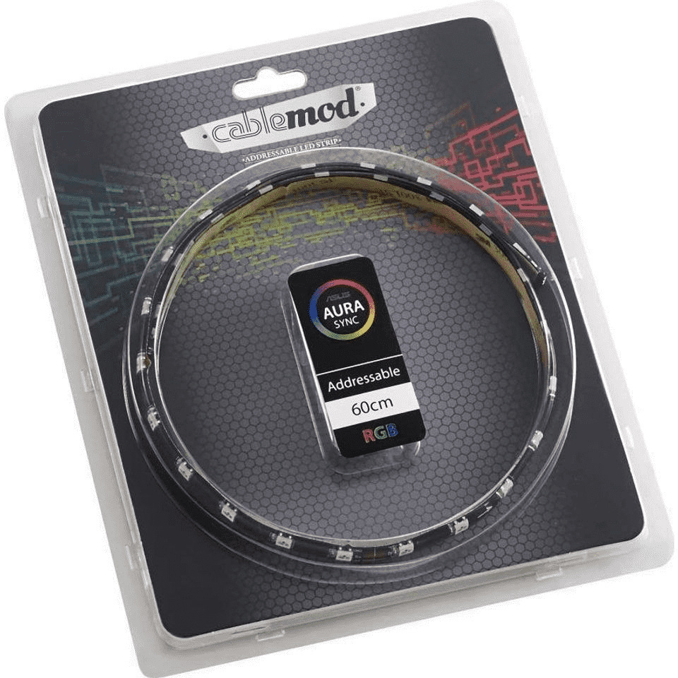 CableMod Addressable LED Strip 60cm RGB