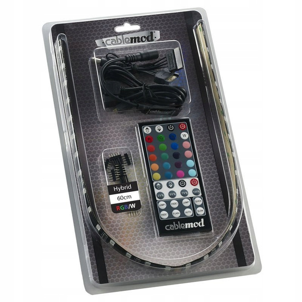 Zdjęcie produktu: CableMod WideBeam Hybrid LED Strip 60cm RGB/W