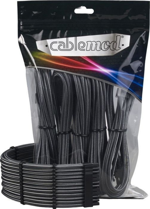 Zdjęcie produktu: CableMod PRO ModMesh Cable Extension Kit carbon Zdjęcie produktu: CableMod PRO ModMesh Cable Extension Kit carbon