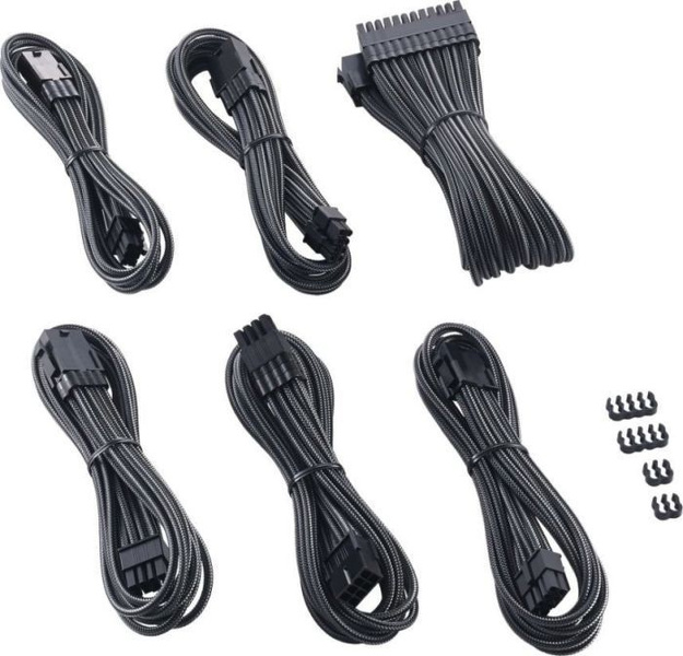 Zdjęcie produktu: CableMod PRO ModMesh Cable Extension Kit carbon Zdjęcie produktu: CableMod PRO ModMesh Cable Extension Kit carbon