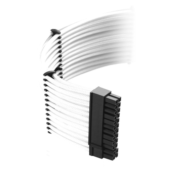 Zdjęcie produktu: CableMod Classic ModMesh C-Series Zestaw przewodów Corsair AXi, HXi, R, biały