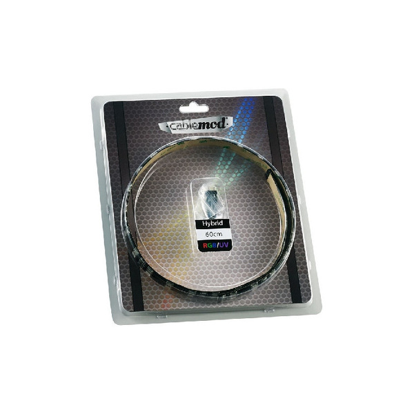 Zdjęcie produktu: CableMod WideBeam Hybrid LED Strip 60cm RGB/UV Zdjęcie produktu: CableMod WideBeam Hybrid LED Strip 60cm RGB/UV