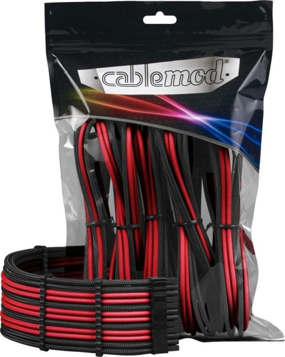 CableMod PRO ModMesh Cable Extension Kit czarno-czerwony