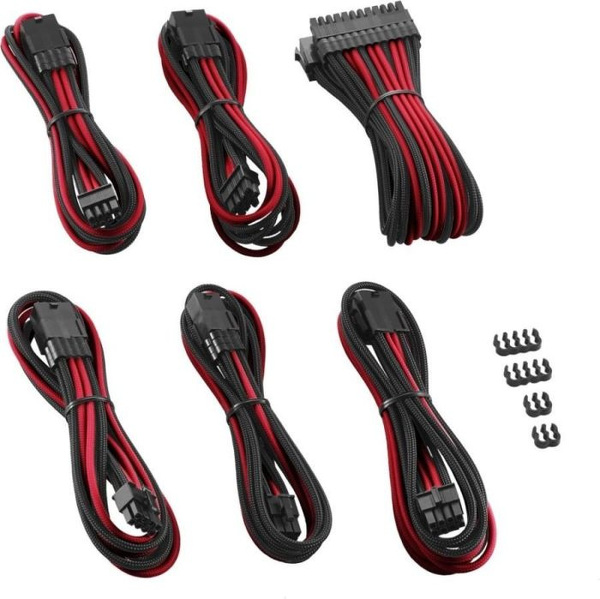 Zdjęcie produktu: CableMod PRO ModMesh Cable Extension Kit czarno-czerwony