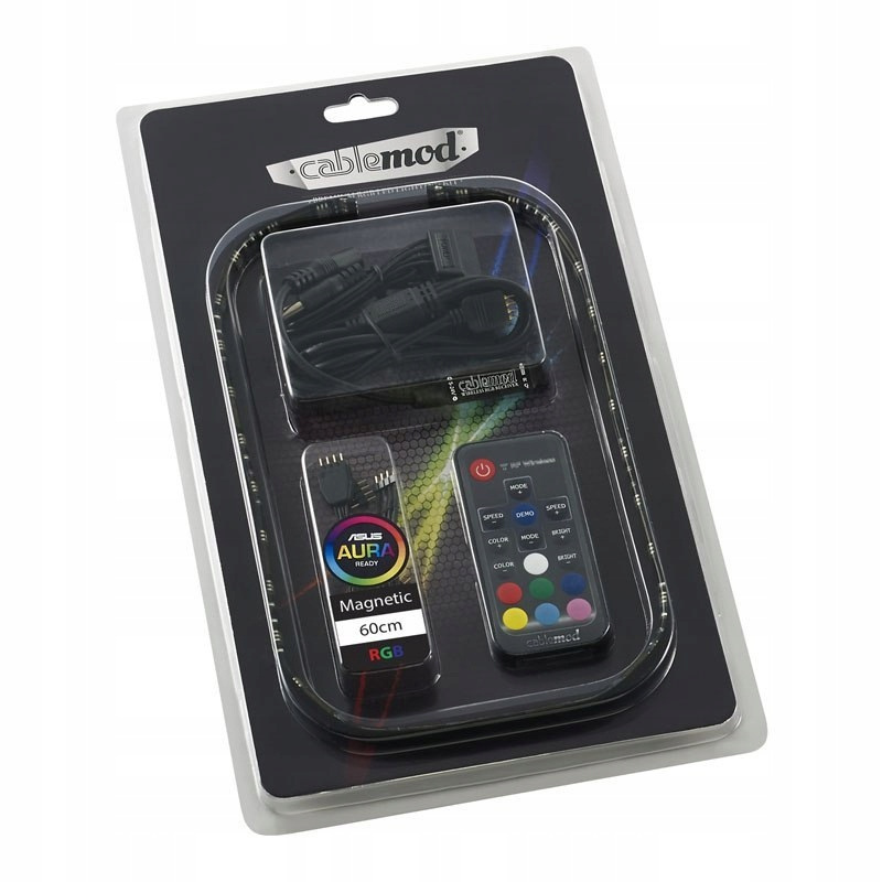 CableMod WideBeam Magnetic RGB LED Kit 60cm, 30 LEDs CableMod WideBeam Magnetic RGB LED Kit 60cm, 30 LEDs