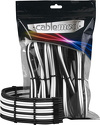Miniatura zdjęcia: CableMod PRO ModMesh Cable Extension Kit, zestaw przedłużaczy czarno-biały