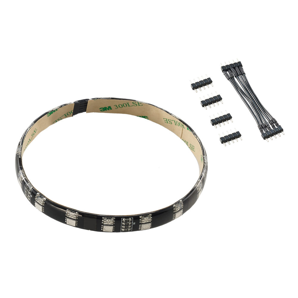 CableMod WideBeam Hybrid LED Strip 30cm RGB/UV CableMod WideBeam Hybrid LED Strip 30cm RGB/UV