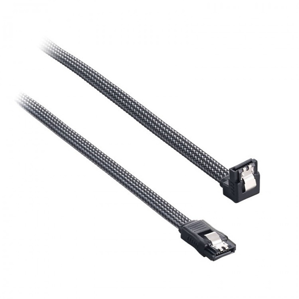 Zdjęcie produktu: CableMod ModMesh Right Angle SATA 3 Przewód 60cm carbon