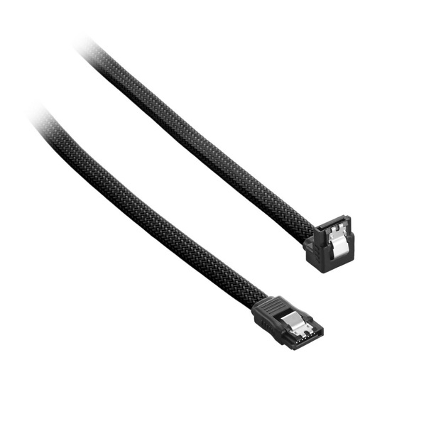 Zdjęcie produktu: CableMod ModMesh Right Angle SATA 3 Przewód 30cm czarny