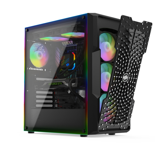 Zdjęcie produktu: SilentiumPC Astrum AT6V EVO TG ARGB Pure Black (SPC264)