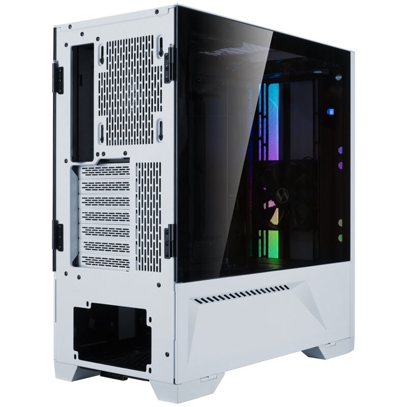 Obudowa do komputera Lian Li LANCOOL II, Hartowane szkło, biała, DRGB