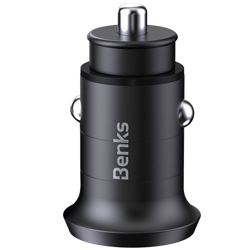 Benks ładowarka samochodowa 30W Power Delivery 1xUsb typu A 1xusb typu C C29