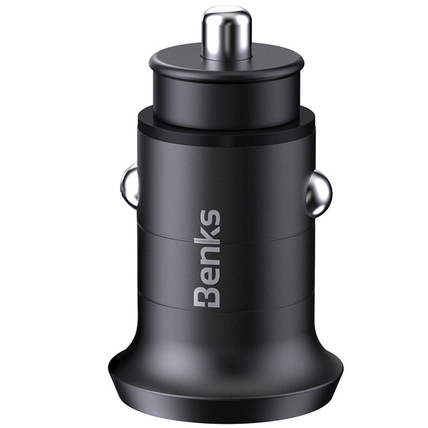 Zdjęcie produktu: Benks ładowarka samochodowa 30W Power Delivery 1xUsb typu A 1xusb typu C C29