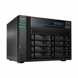 Miniatura produktu: Serwer plików Asustor LOCKERSTOR 8 AS6508T 8-bay, Intel ATOM C3538 Czterordzeniowy 2.1GHz, 8GB RAM, 2x10GbE LAN, 2x 2.5GbE LAN, 2x USB 3.2. 2x M.2 PCIe (NVMe) / SATA