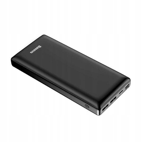 Zdjęcie produktu: Powerbank Baseus Mini JA, 30000 mAh, 2x USB, 3A, PD, 15W - czarny (PPJAN-C01)