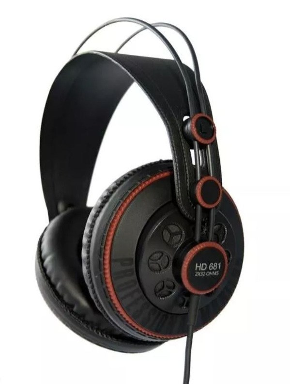 Zdjęcie produktu: SuperLux HD681, czarne słuchawki nauszne