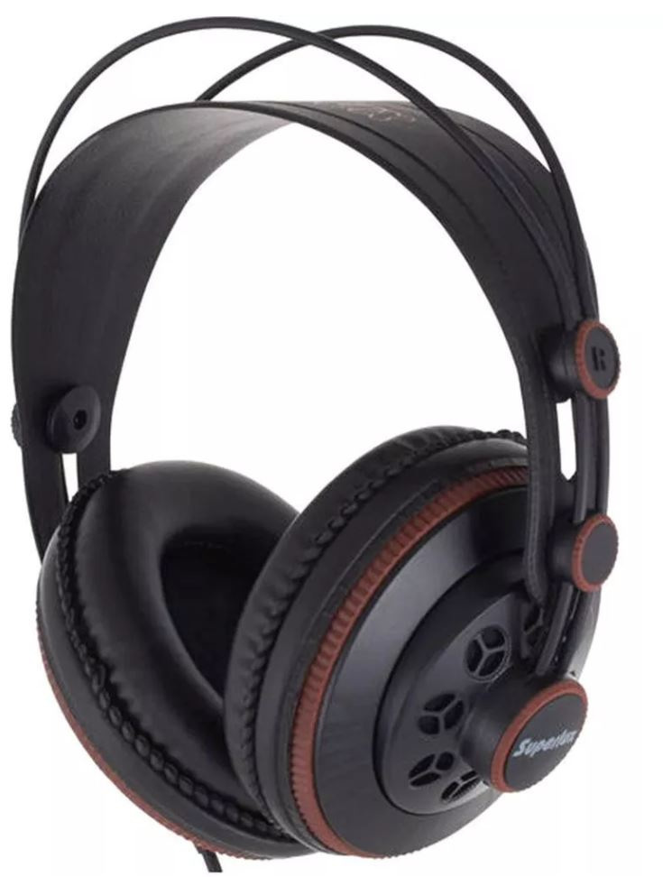 SuperLux HD681, czarne słuchawki nauszne