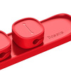 Miniatura zdjęcia: Magnetyczny organizer do kabli Baseus Peas ACWDJ-09 czerwony