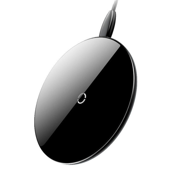 Zdjęcie produktu: Bezprzewodowa ładowarka indukcyjna Baseus Simple QI Fast 10W - czarna (CCALL-JK01)