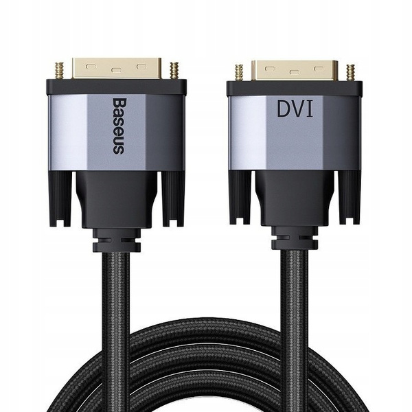 Zdjęcie produktu: Kabel DVI - DVI 2K Baseus Enjoyment Series CAKSX-R0G 2m