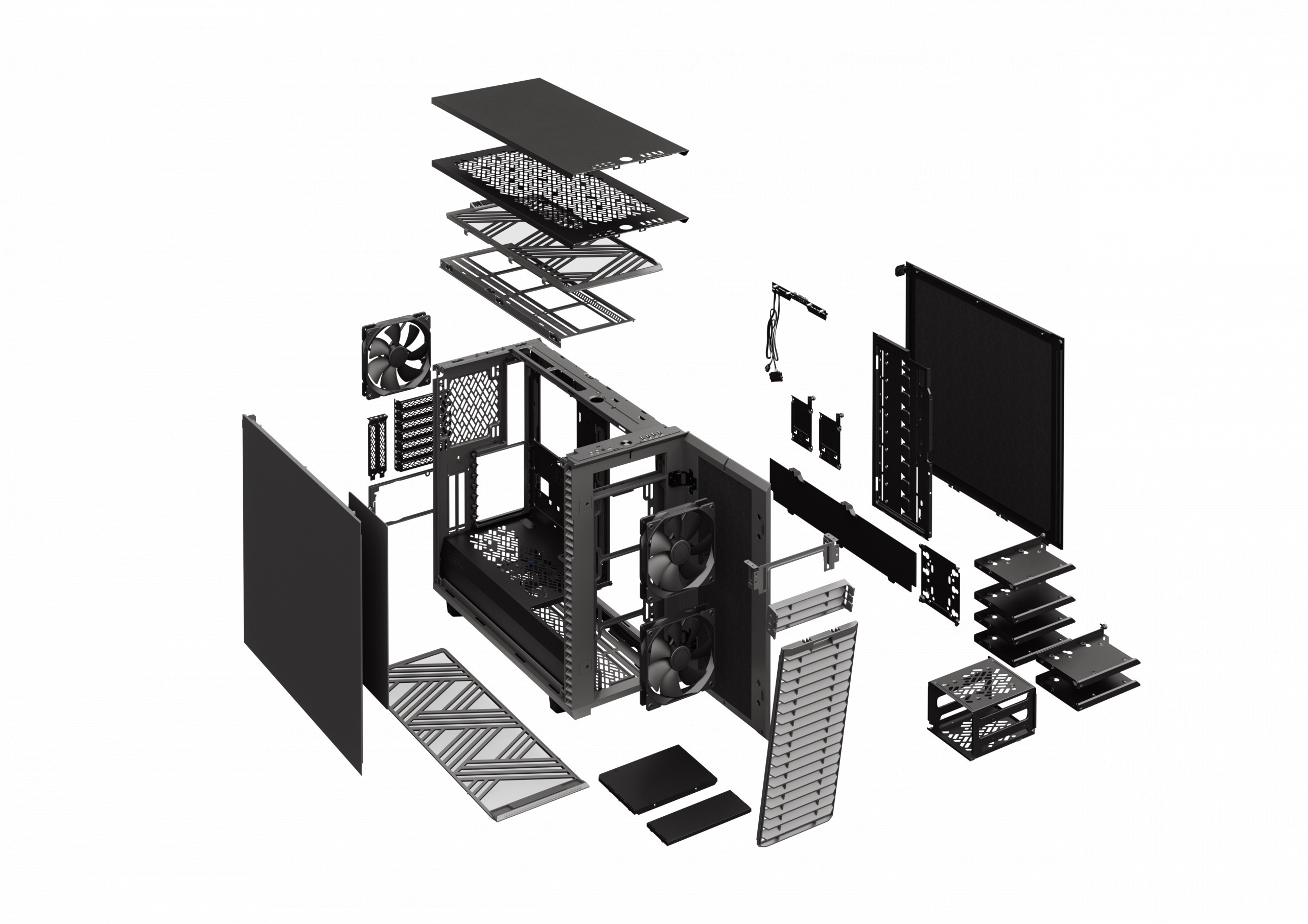 Obudowa do komputera Fractal Design Define 7 Gray Solid Obudowa do komputera Fractal Design Define 7 Gray Solid