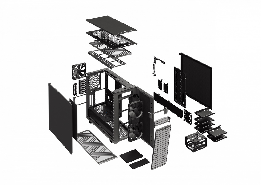 Zdjęcie produktu: Obudowa do komputera Fractal Design Define 7 Gray Solid Zdjęcie produktu: Obudowa do komputera Fractal Design Define 7 Gray Solid