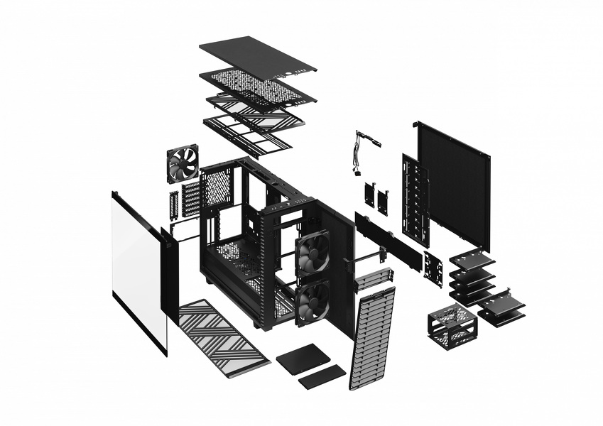 Zdjęcie produktu: Fractal Design Define 7 Black TG Light Tint Zdjęcie produktu: Fractal Design Define 7 Black TG Light Tint