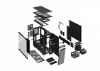 Miniatura zdjęcia: Obudowa do komputera Fractal Design Define 7 Black TG Dark Tint Miniatura zdjęcia: Obudowa do komputera Fractal Design Define 7 Black TG Dark Tint