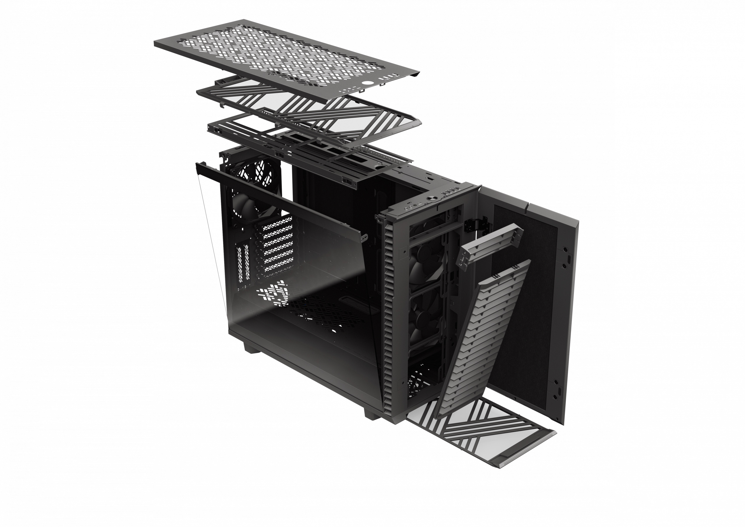 Obudowa do komputera Fractal Design Define 7 Gray TG Light Tint Obudowa do komputera Fractal Design Define 7 Gray TG Light Tint