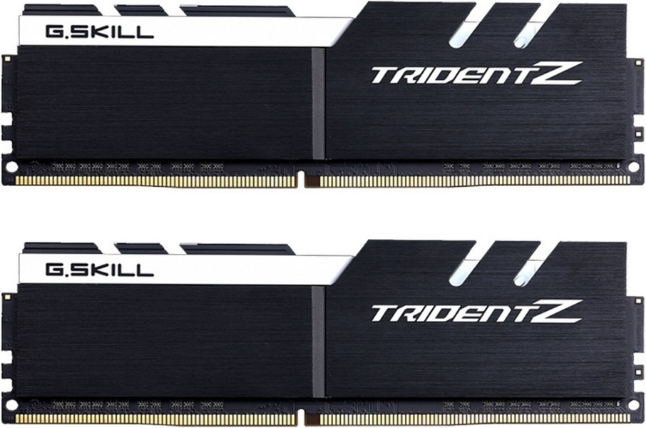 Zdjęcie produktu: Pamięć G.Skill TridentZ DDR4 16GB (2x8GB) 3200MHz CL16 XMP2 F4-3200C16D-16GTZKW Zdjęcie produktu: Pamięć G.Skill TridentZ DDR4 16GB (2x8GB) 3200MHz CL16 XMP2 F4-3200C16D-16GTZKW
