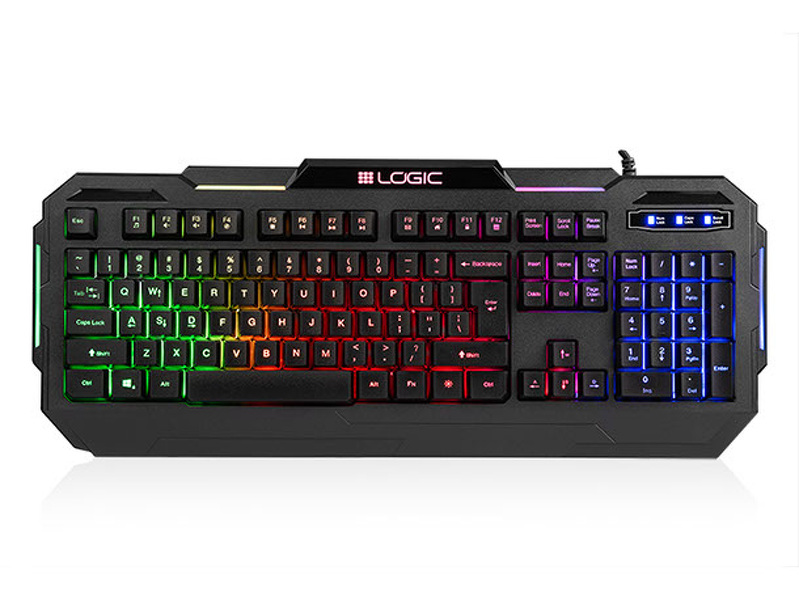 Zdjęcie produktu: Klawiatura LOGIC przewodowa gamingowa K-LC-STARR-TWO