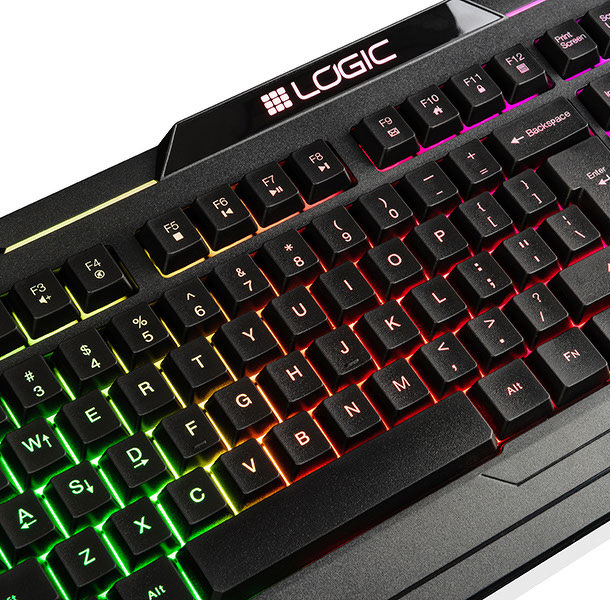 Zdjęcie produktu: Klawiatura LOGIC przewodowa gamingowa K-LC-STARR-TWO