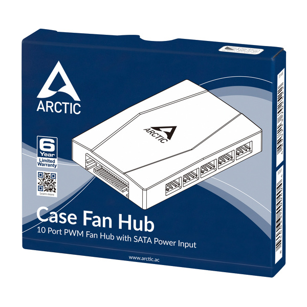 Zdjęcie produktu: Arctic Case Fan Hub 10 x PWM 4-pin