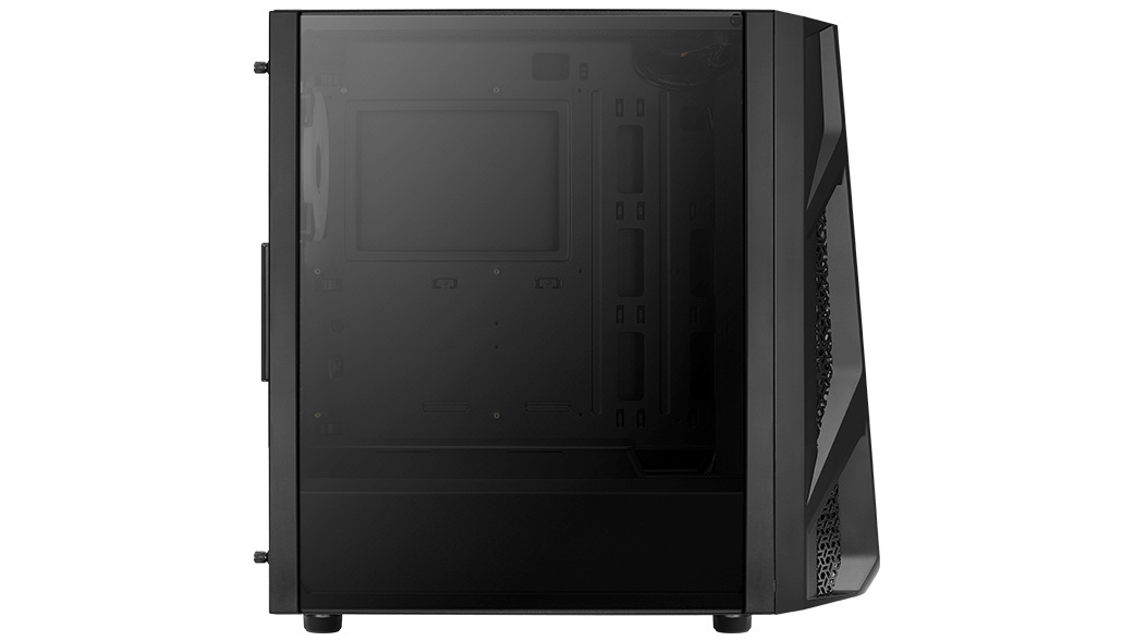 Obudowa do komputera Aerocool PGS AirHawk Mesh Duo-G Black RGB Obudowa do komputera Aerocool PGS AirHawk Mesh Duo-G Black RGB