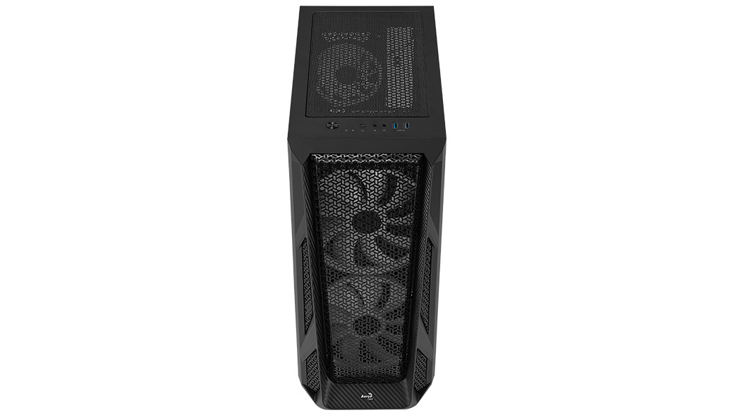 Obudowa do komputera Aerocool PGS AirHawk Mesh Duo-G Black RGB Obudowa do komputera Aerocool PGS AirHawk Mesh Duo-G Black RGB