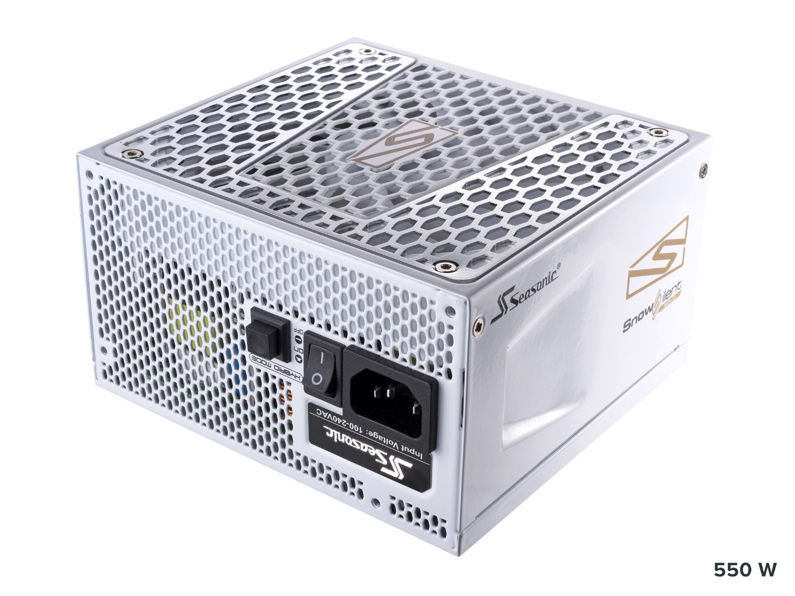 Zasilacz Seasonic PRIME Snow Silent Gold Biały 550W