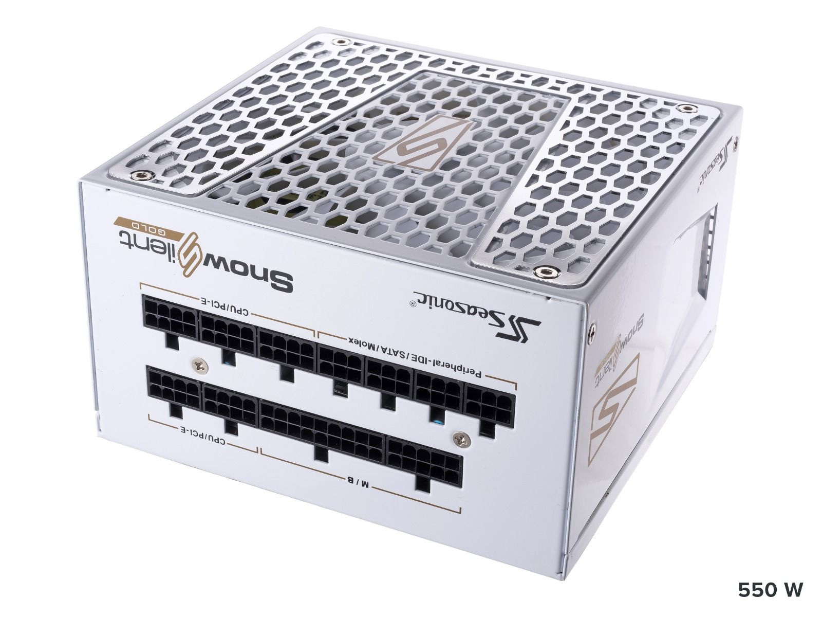 Zasilacz Seasonic PRIME Snow Silent Gold Biały 550W