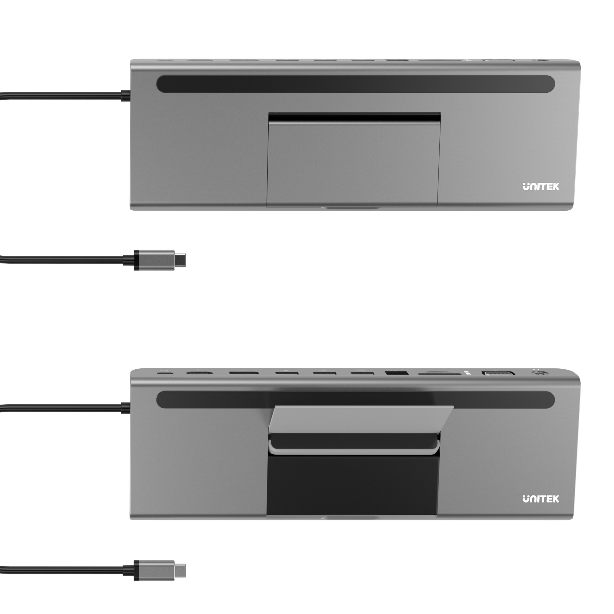 Unitek D1022A - 11w1 replikator USB Typ-C to ALL Unitek D1022A - 11w1 replikator USB Typ-C to ALL