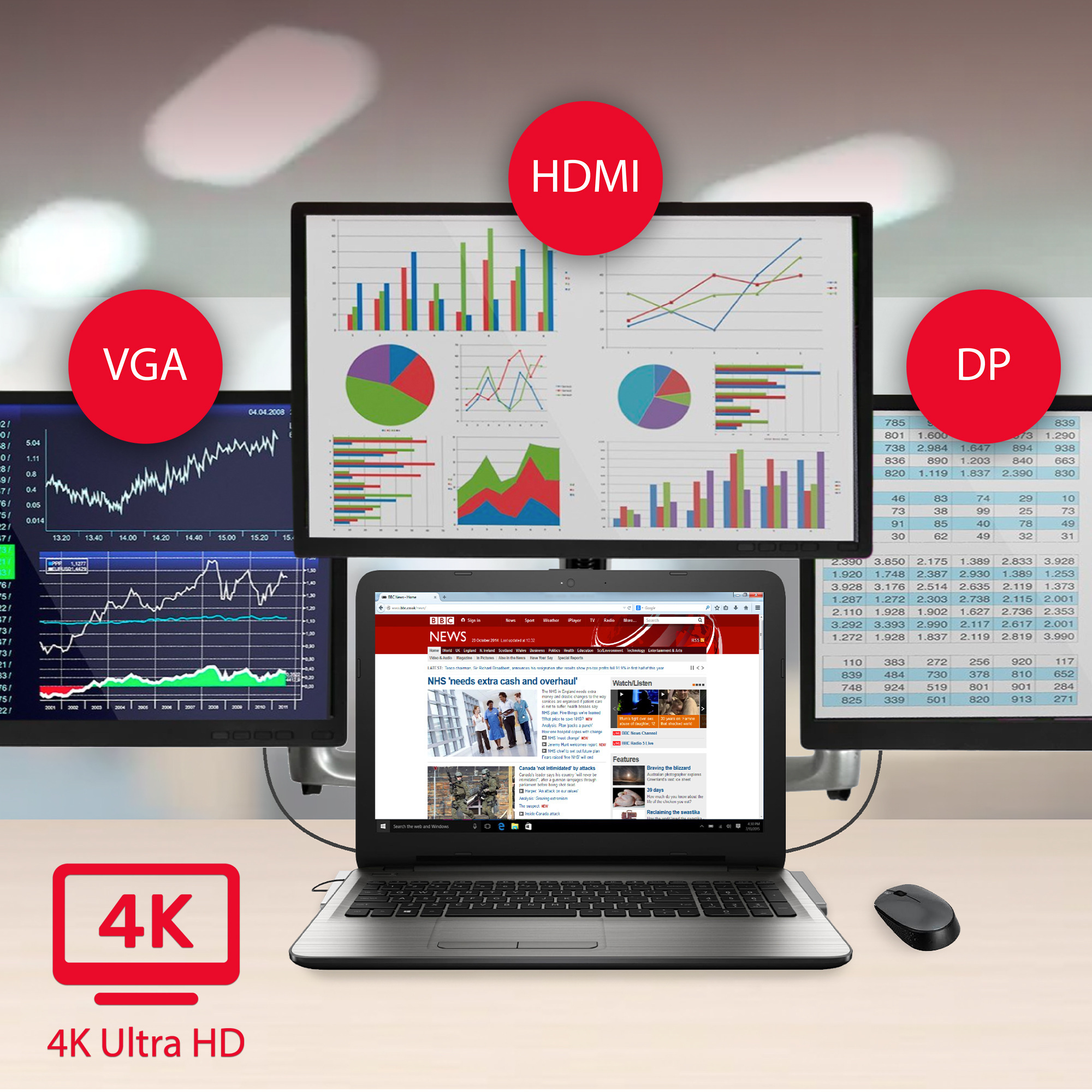 Unitek D1022A - 11w1 replikator USB Typ-C to ALL Unitek D1022A - 11w1 replikator USB Typ-C to ALL