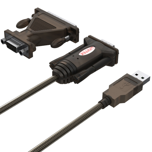 Zdjęcie produktu: Unitek konw. USB 1xRS-232 z adap.DB9F/DB25M (Y-105A)