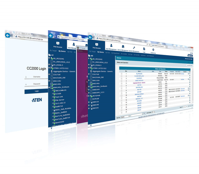 Zdjęcie produktu: ATEN Control Center Over the NET CC2000SD