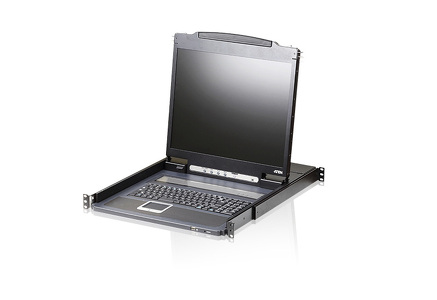 Miniatura produktu: ATEN Lightweight PS/2-USB VGA 19" LCD Console with USB Peripheral Support CL3000N-ATA-AG Miniatura produktu: ATEN Lightweight PS/2-USB VGA 19" LCD Console with USB Peripheral Support CL3000N-ATA-AG