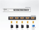 Miniatura zdjęcia: ATEN 4-Port PS/2 VGA Slim KVM Switch CS74ECZ-AT Miniatura zdjęcia: ATEN 4-Port PS/2 VGA Slim KVM Switch CS74ECZ-AT